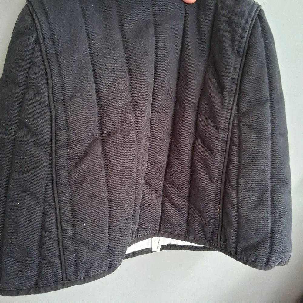 Genuine KitchenAid Black Quilted Canvas Appliance Cover VGC Side Pocket